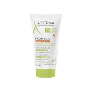 Exomega Control Crème émolliente anti-démangeaisons Peaux sèches à tendance à l'eczéma atopique 50 ml