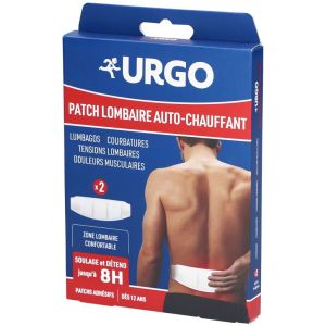 Urgo Patch Auto-Chauffant Lombaire x2