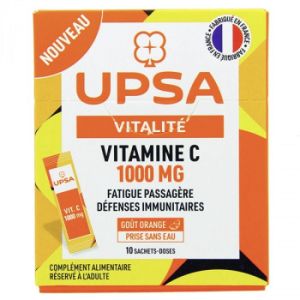 UPSA Vitamine C 1g Sachets x10