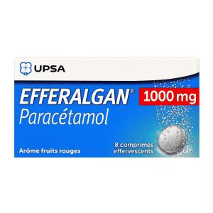 Efferalgan 1000 mg Comprimés Effervescents x8