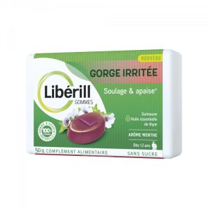 Liberill Gorge Irritée Gommes boîte de 50 g