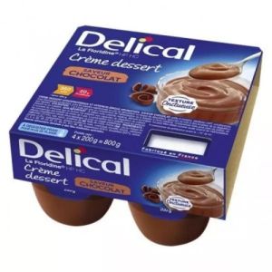 Delical Florid Crème Chocolat 200 g x4