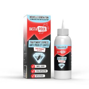 Bastapoux Traitement Anti-Poux Express 100 ml