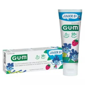 GUM Dentifrice Junior 7+ Tutti Frutti 50 ml