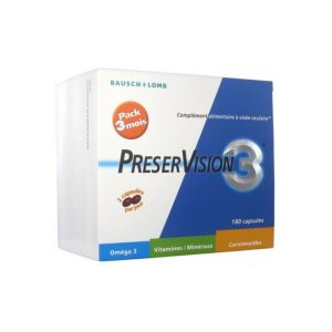 PreserVision 3 Capsules x180