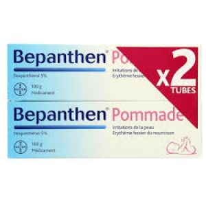 Bepanthen 5% Pommade Tube 100 g x2