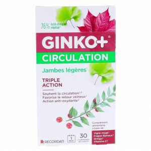 Ginkor+ Circulation Comprimés x30