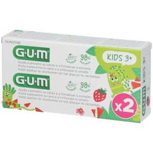 GUM Kids Dentifrice Tube 50 ml x2