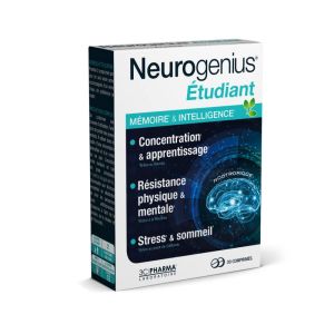 Neurogenius Étudiant 30 Comprimés