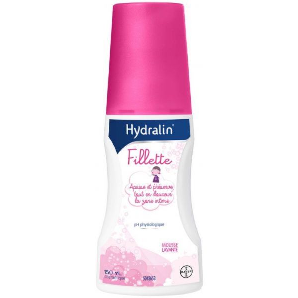 Hydralin Fillette Mousse Lavante 150 ml