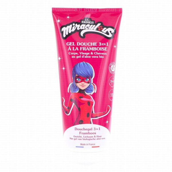 Gel Douche Miraculous Framboise 200 ml