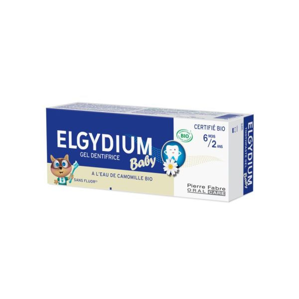 ELGYDIUM Baby - BIO - Dentifrice bébé 6 mois /2 ans 30 ml