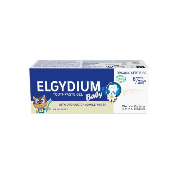 ELGYDIUM Baby - BIO - Dentifrice bébé 6 mois /2 ans 30 ml