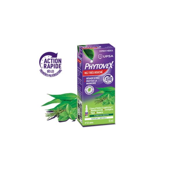 Phytovex Nez Très Bouché Spray 15 ml