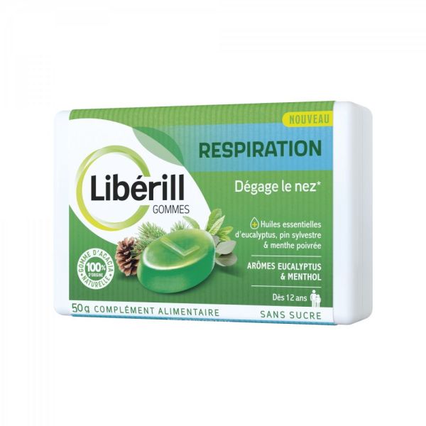 Liberill Respiration Gommes boîte de 50 g