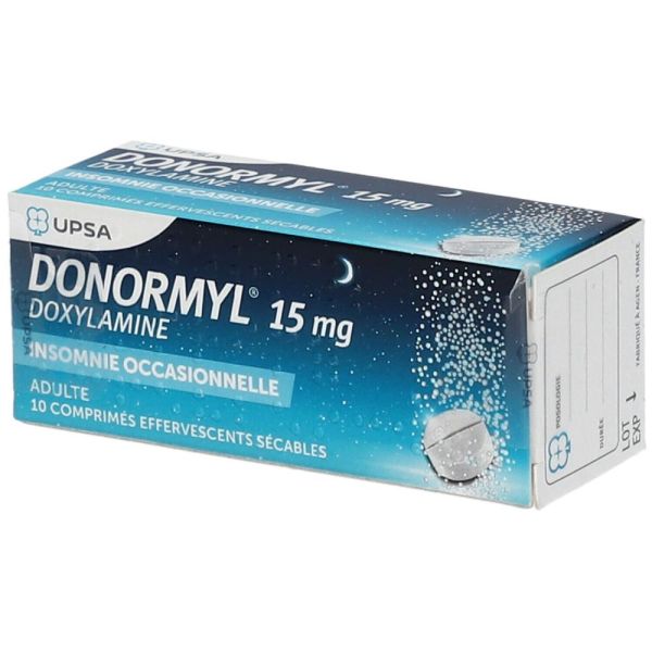 Donormyl 15 mg Comprimés Effervescents x10