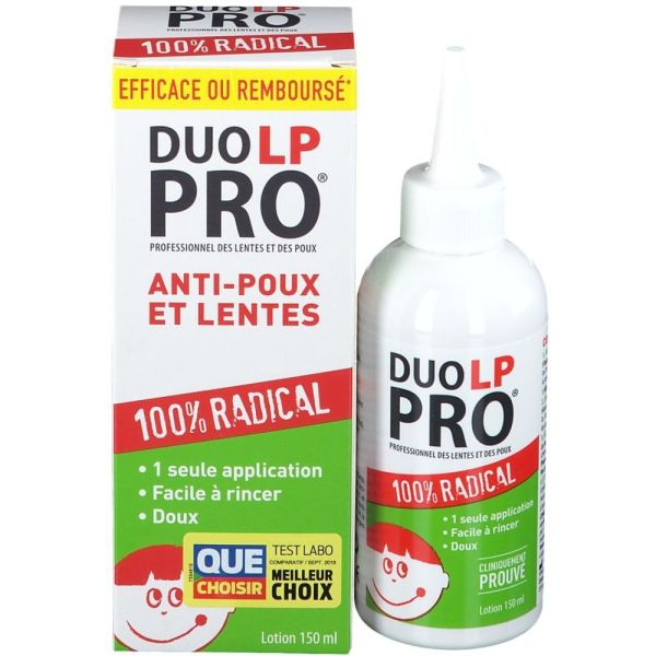 Duo LP Pro Lotion Anti-Poux + Peigne 150 ml