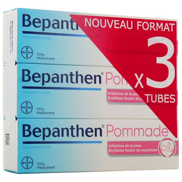 Bepanthen 5% Pommade Tube 100 g x3