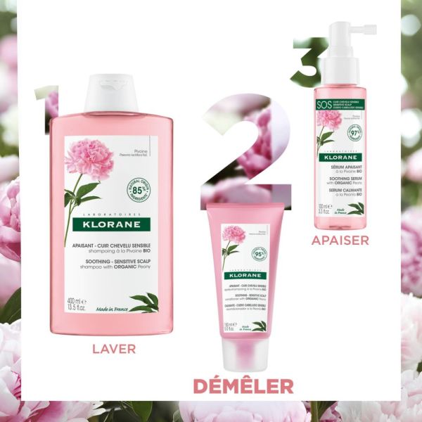 Pivoine Bio Après-Shampooing 150ml