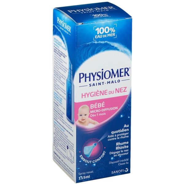 Physiomer Nourrisson Solution Nasale 115 ml