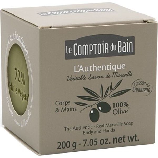 Comptoir Bain  Savon Lait Marseille Olive 200 g