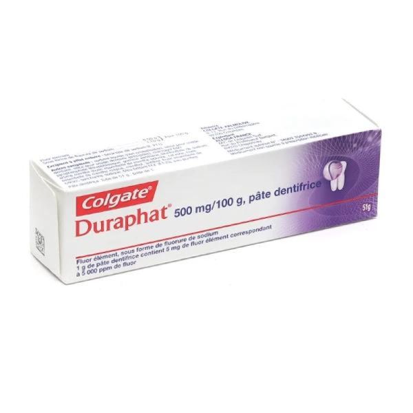 Duraphat 500 mg/100 g pâte Dentifrice / Produit avec AMM TVA 10%