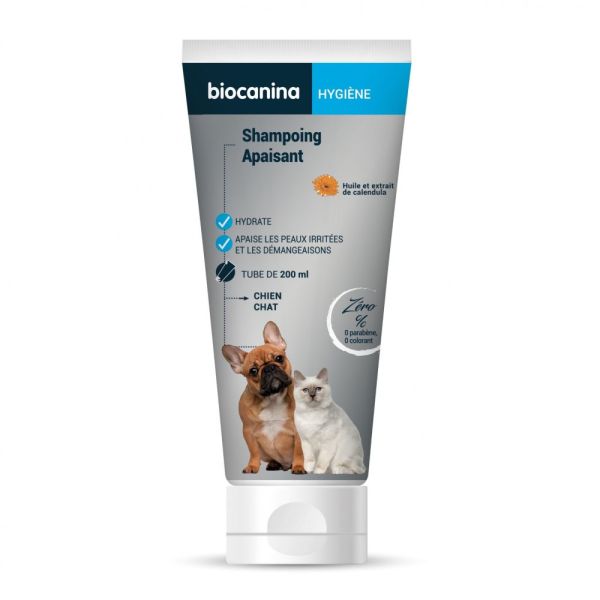 Biocanina Shampooing Apaisant Flacon 200 ml