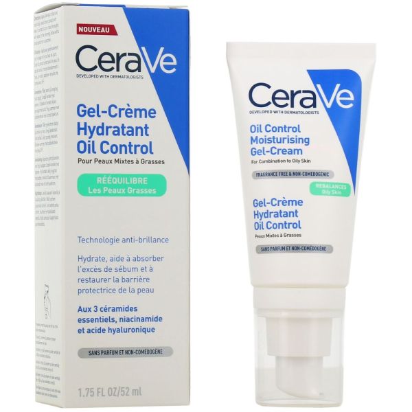 CeraVe Gel-Crème Hydratant Oil Control 52 ml