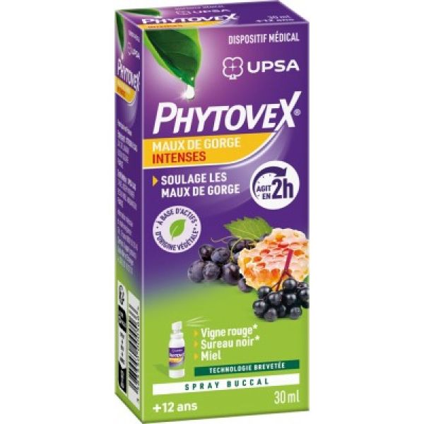 Phytovex Maux de Gorge Intense Spray 30 ml