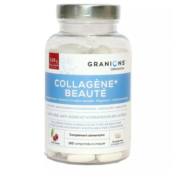 Collagene + Beaute Cerise - 120 Comprimés