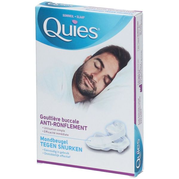 Quies Gouttière Anti-Ronflement x1