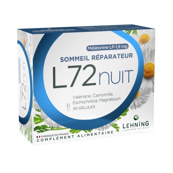 L72 Nuit gélules boîte de 30